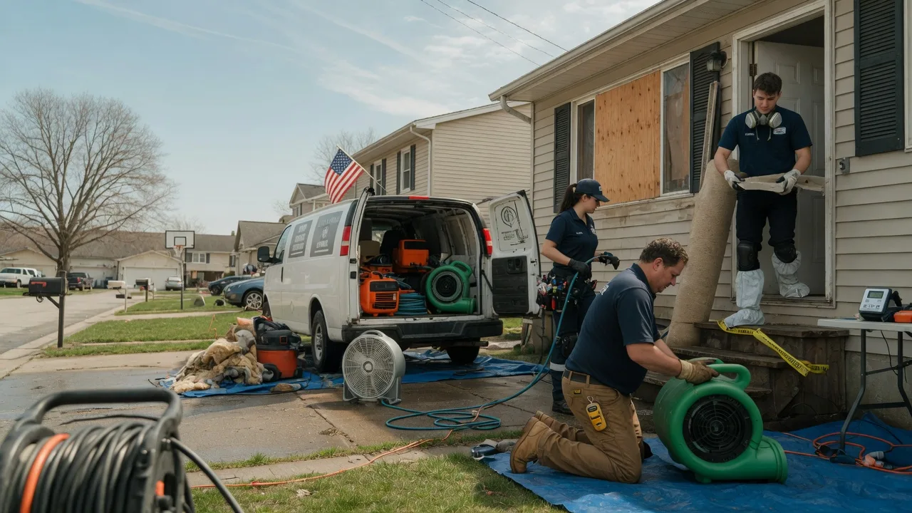 Water Damage Restoration in Luverne, ND near me